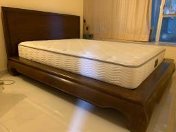 Tailor made chicken wing solid wood bed image 8