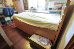 Twin bed with a lot of storage image 2