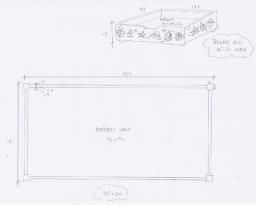 Twin bed with trundle  mattress image 4