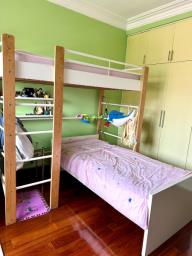 Two full-size wooden bunk beds for sale image 2