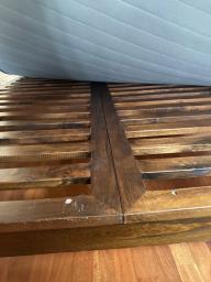 Wooden Bed Frame queen with headboard image 2