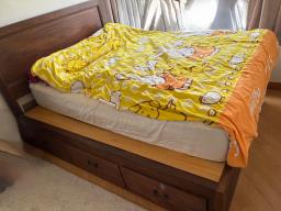 Wooden Bed Frame image 1