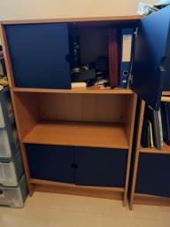 2 X Book shelfcabinet image 2
