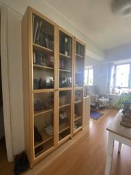 3-door Ikea bookcase in good condition image 2