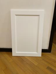 7 White shaker wood cabinet door only image 4