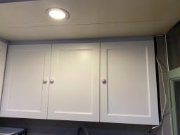 7 White shaker wood door cabinets image 1