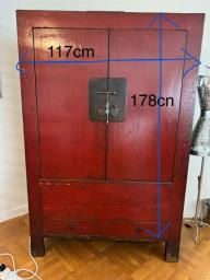 Antique Chinese Cabinet image 2