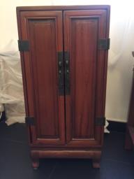 Antique Dark Brown Cabinet image 1