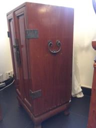 Antique Dark Brown Cabinet image 3