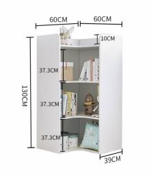 Bookshelf and corner shelf image 1