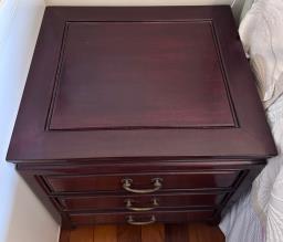 Chinese 3-drawer Bedside Table Set of 2 image 2