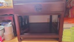 Chinese cherry wood low cabinet image 2