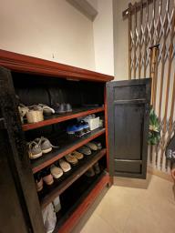 Chinese lacquer cabinet image 2