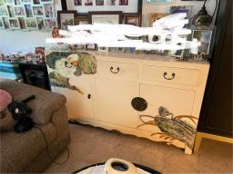 Chinese Style Hand-painted Cabinet image 1