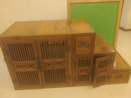 Double side chinese wooden cabinets image 1