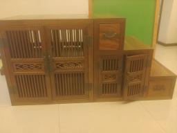 Double side chinese wooden cabinets image 4