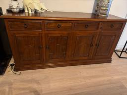 Elegant Teak Wood Dining Cabinet image 1