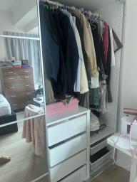 Free Ikea Double side clothes cabinet image 3