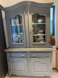 French Grey Cabinet image 1