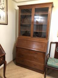 Genuine Rosewood cabinet  with desk image 2