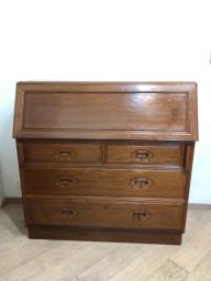 Genuine Rosewood cabinet  with desk image 4