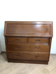 Genuine Rosewood cabinet  with desk image 5