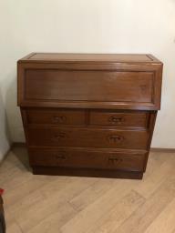 Genuine Rosewood cabinet  with desk image 6