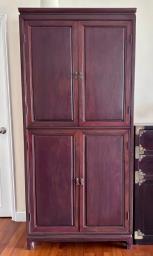 Genuine Rosewood Chinese Cabinet image 1