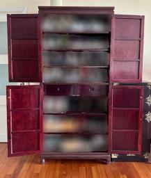 Genuine Rosewood Chinese Cabinet image 3