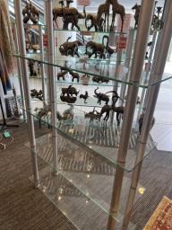 Glass display shelves image 1