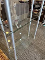 Glass display shelves image 3