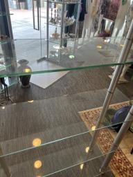 Glass display shelves image 4