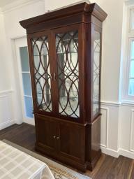 Glass Shelf Cabinet image 1