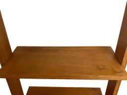 Homeless Solid Wood Oak Ladder Bookshelf image 4