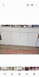 Ikea cabinet  shelves image 1