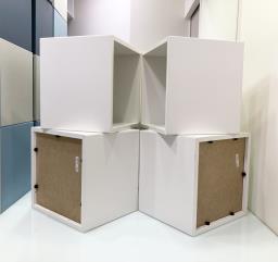 Ikea Eket  White Cabinets x 4 image 4