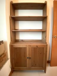 Ikea Leksvik Bookshelf with Cabinet image 1
