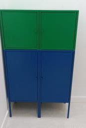 Ikea Lixhult - Two-tone Metal Cabinet image 1