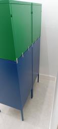 Ikea Lixhult - Two-tone Metal Cabinet image 4