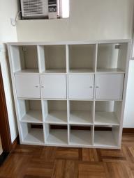 Ikea white bookshelf image 1