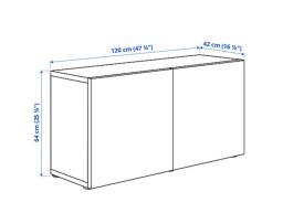 Ikea White  Oak Wood Cabinets image 3