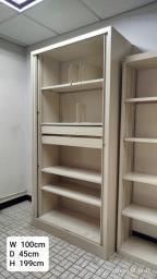 Large Combo Filing Cabinet w Doors image 1