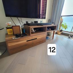 Low wooden cabinet image 1