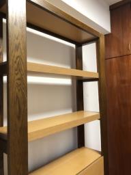 Real wood bookshelf with drawers - Ovo image 3