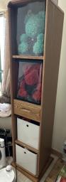 Rotatable cabinet with fitting mirror image 2