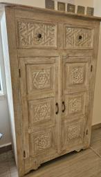 Shambala vintage solid wood cabinet image 2