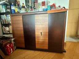 shoe cabinet - solid wood image 1