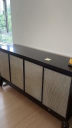 Solid wood cabinet image 1