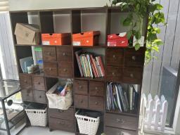 Solid wood cabinet image 1