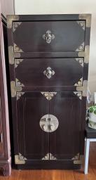 Solid Wood Chinese Cabinet image 1